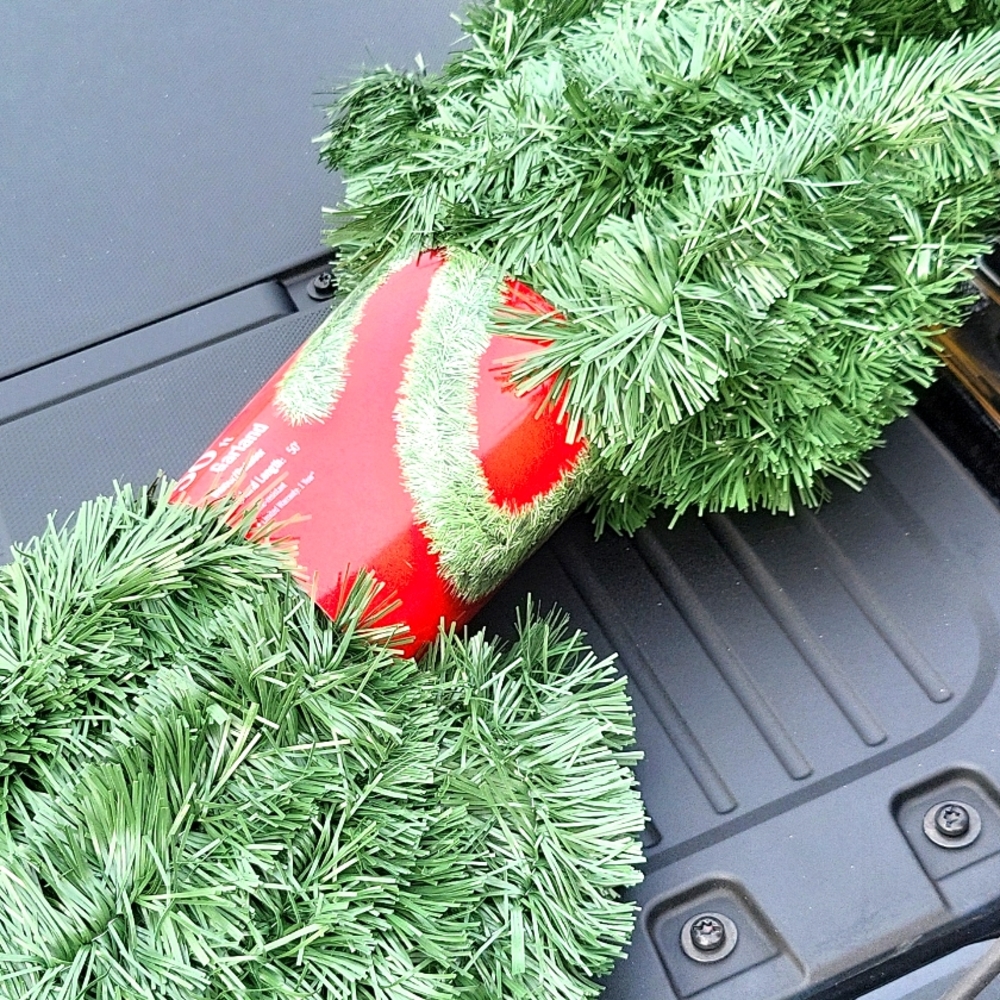 New 50-ft Green Holiday Garland - Picture 2 of 5